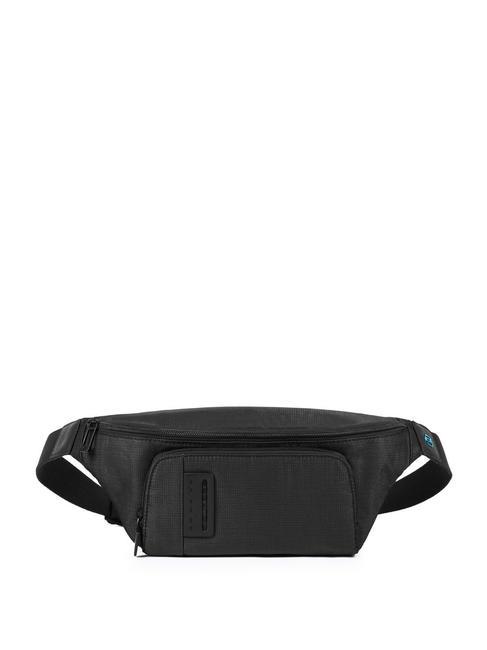 PIQUADRO P16  Pouch black chevron - Hip pouches