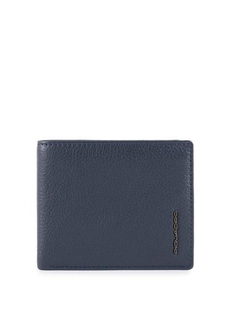 PIQUADRO MODUS SPECIAL Leather wallet blue - Men’s Wallets