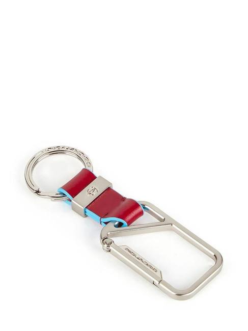 PIQUADRO PQJ  Keychain with carabiner Bordeaux - Key holders