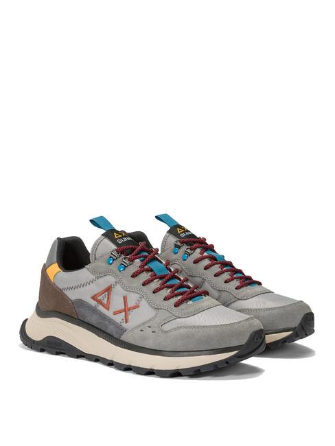 SUN68 FIRE AND CAMPING Sneakers grigmed - Men’s shoes