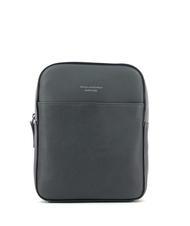 PIQUADRO CAMPIONARIO - DAVID Leather shoulder bag for iPad - Over-the-shoulder Bags for Men