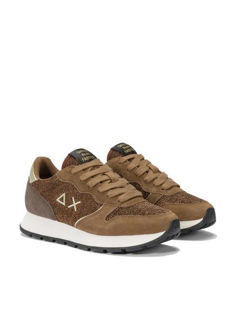 SUN68 ALLY GLITTER TEXTILE Sneakers fox - Women’s shoes