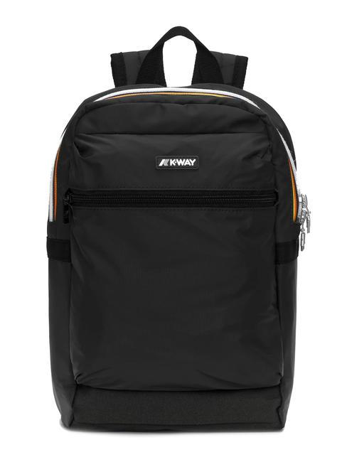 KWAY LAON Small nylon backpack black pure - Backpacks & School and Leisure