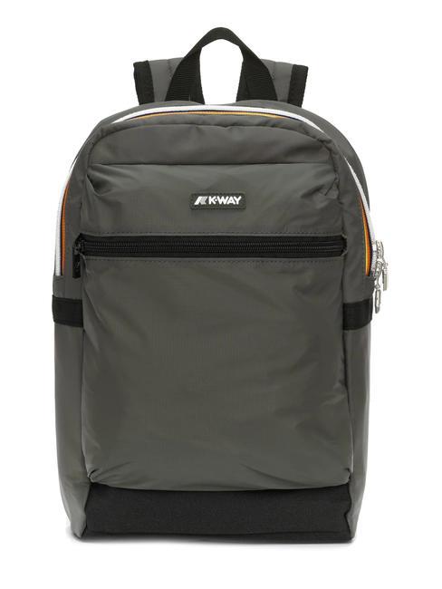 KWAY LAON Small nylon backpack green blackish - Backpacks & School and Leisure