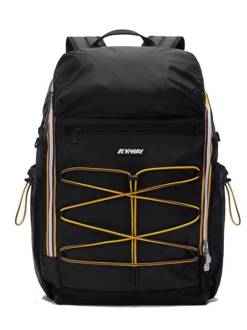 KWAY MONTE LIMAR Outdoor backpack for 15.6" laptop black pure - Laptop backpacks