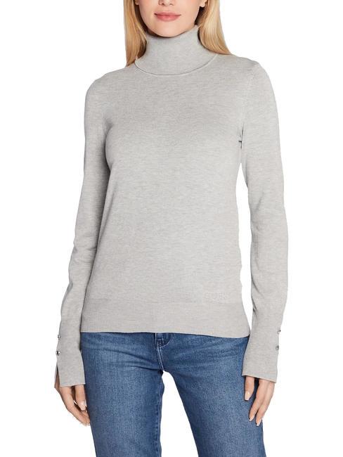 GUESS PAULE Turtleneck sweater light stone heather - Women's Sweaters