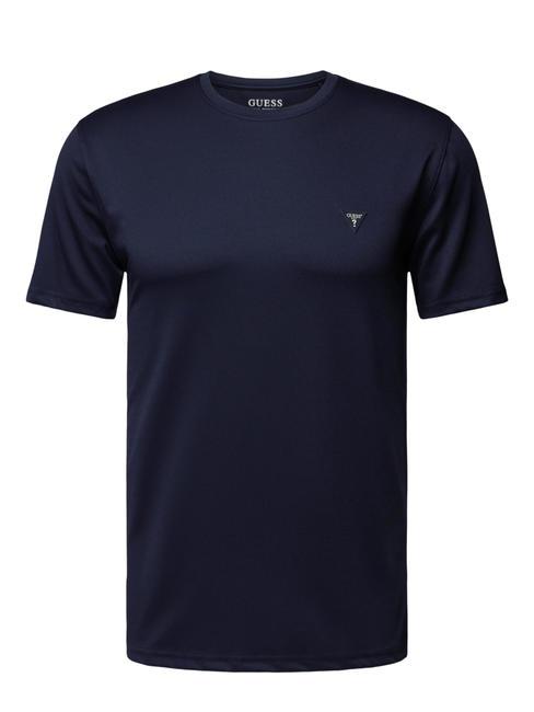 GUESS TECH Regular fit stretch t-shirt smartblue - T-shirt