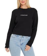 GUESS JEANS LOGO Regular fit crewneck sweatshirt - Women's Sweatshirts