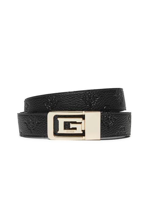 GUESS CRESIDIA Reversible and shortenable belt BLACK - Belts