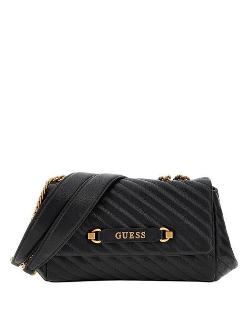GUESS SELA Quilted Convertible Bag BLACK - Women’s Bags