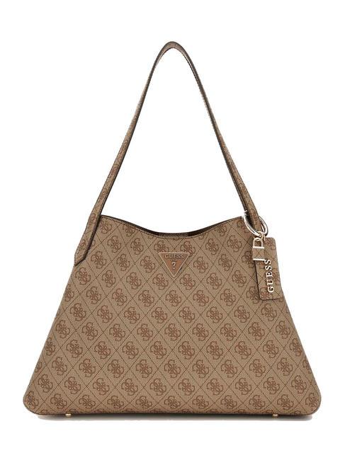 GUESS SORA Shoulder bag MILK LOGO - Women’s Bags