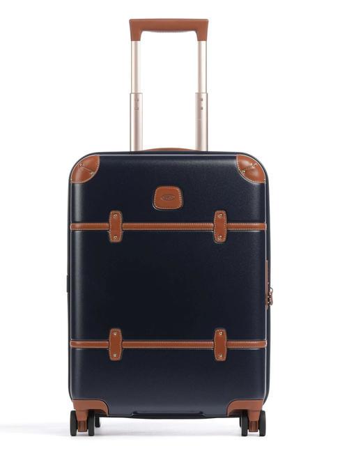 BRIC’S BELLAGIO Hand luggage trolley Blue / Leather - Hand luggage