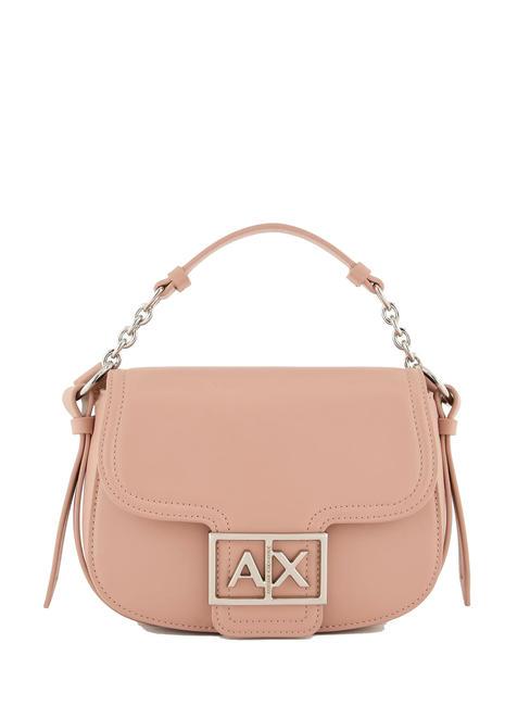 ARMANI EXCHANGE A|X BUCKLE Mini roundend bag with shoulder strap milk punch - Women’s Bags