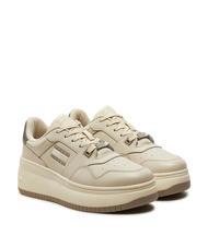 TOMMY HILFIGER TOMMY JEANS RETRO BASKET  High sneakers newsprint - Women&rsquo;s shoes - 1