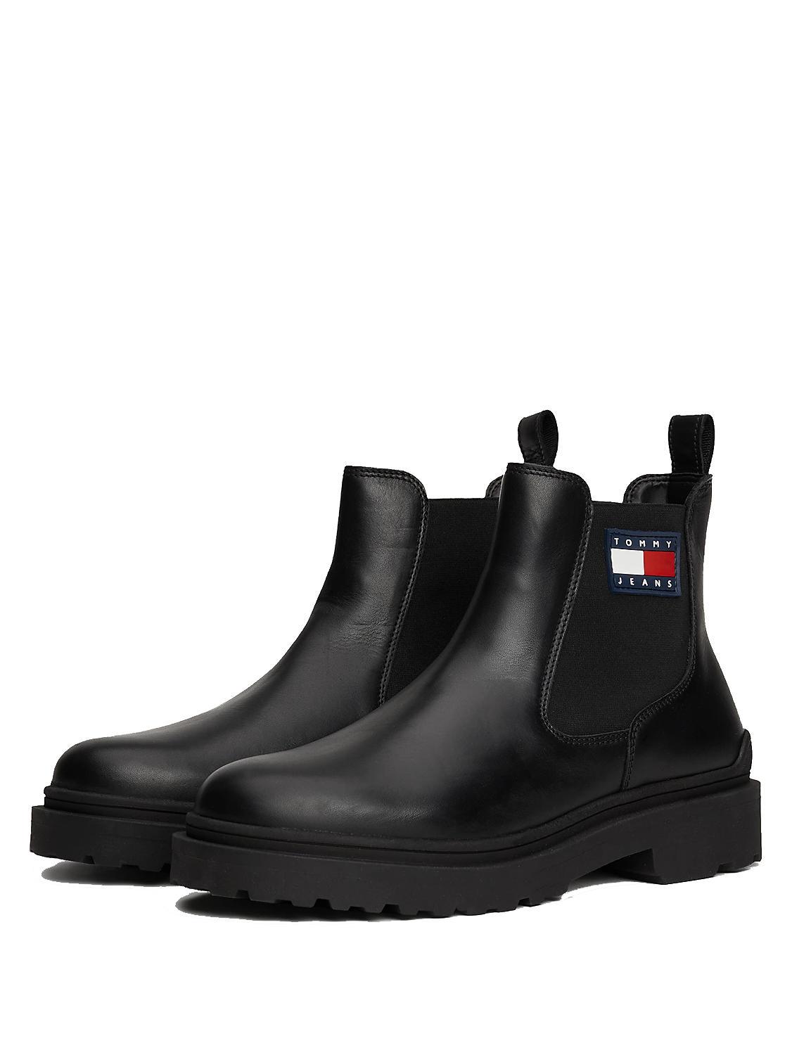 Tommy hilfiger heeled chelsea boots hotsell
