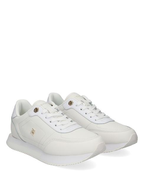 TOMMY HILFIGER ELEVATED ESSENTIAL RUNNER Sneakers white - Women’s shoes