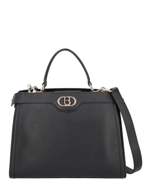 TOSCA BLU ASPEN Leather handbag with shoulder strap Black - Women’s Bags