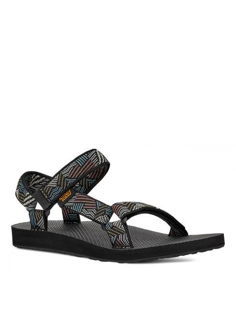TEVA ORIGINAL UNIVERSAL  Sandal borderless black/white - Women’s shoes
