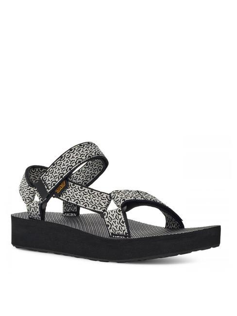 TEVA MIDFORM UNIVERSAL  Sandal boho white/black - Women’s shoes