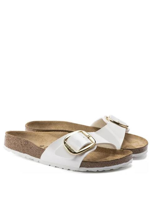 BIRKENSTOCK MADRID  Slippers patent white - Women’s shoes