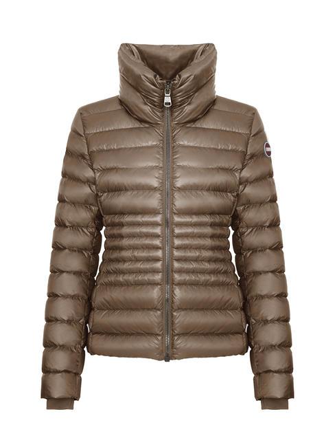 COLMAR FRIENDLY High collar down jacket dark coffee cream-da - Women's down jackets