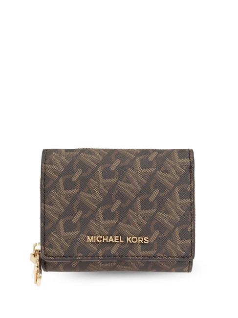 MICHAEL KORS EMPIRE SIGNATURE  Wallet brn/luggage - Women’s Wallets