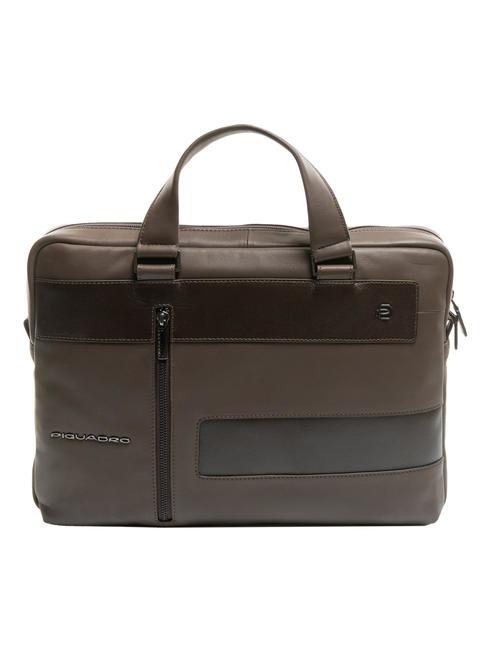 PIQUADRO SMART Tablet holder folder MORO - Work Briefcases