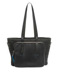 PIQUADRO RYAN 14 "PC shopper, in recycled fabric Black - Women&rsquo;s Bags - 1
