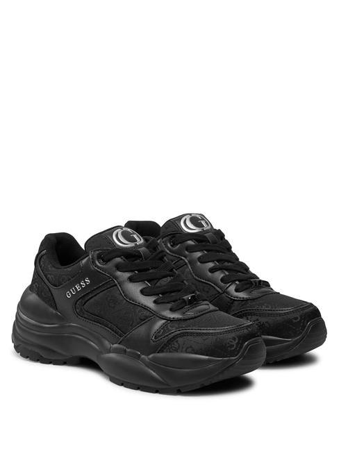GUESS SAMNIE  High sneakers BLACK - Women’s shoes