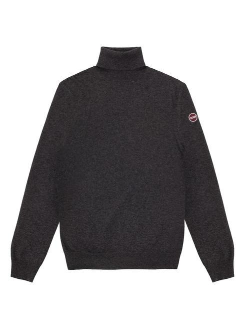 COLMAR PROUD Cashmere Blend Turtleneck Sweater charcoal melange - Men's Sweaters