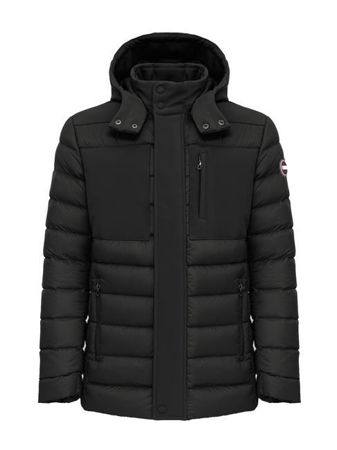 COLMAR NEW WARRIOR Down jacket with removable hood black - Men's down jackets