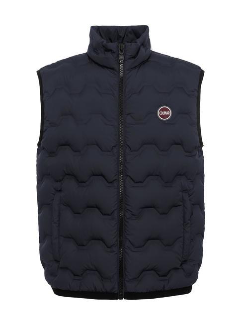 COLMAR UNCOMMON Padded down vest navy blue - Sleeveless jackets for men