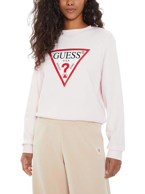 GUESS ORIGINAL  Sweatshirt purwhite - Women's Sweatshirts