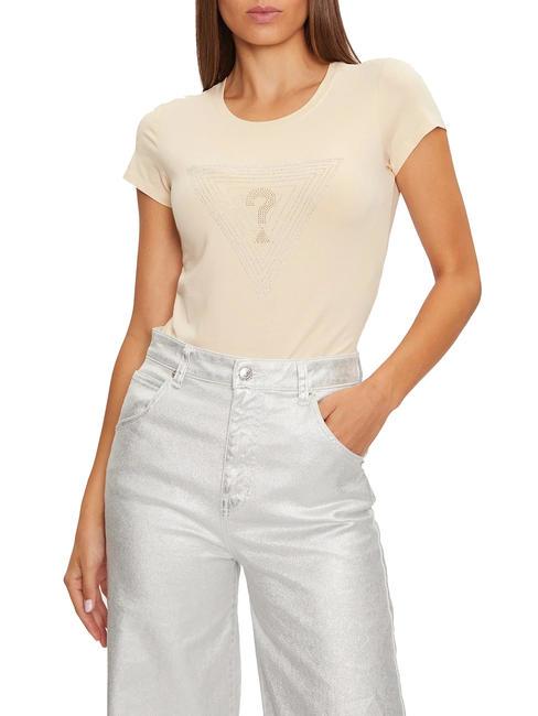 GUESS TRIANGLE MAZE Short-sleeved T-shirt cookies - T-shirt