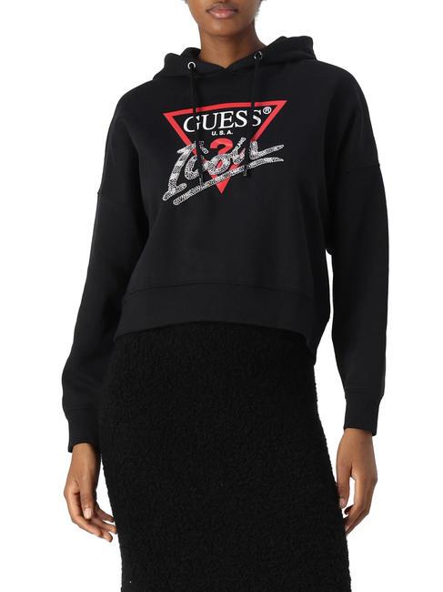 GUESS ICON  Hoodie jetbla - Women's Sweatshirts