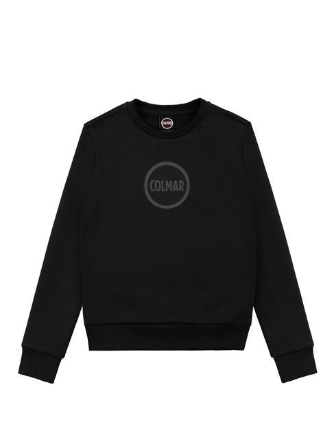 COLMAR MODISH KIDS Crewneck sweatshirt with logo print black - Baby Sweatshirt
