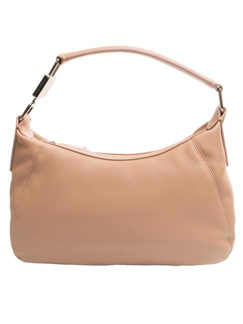 ARMANI EXCHANGE A|X Medium hobo bag with shoulder strap milk punch - Women’s Bags