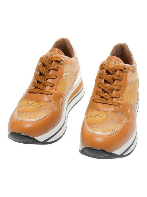 ALVIERO MARTINI PRIMA CLASSE GEO Running Sneakers TOBACCO - Women’s shoes