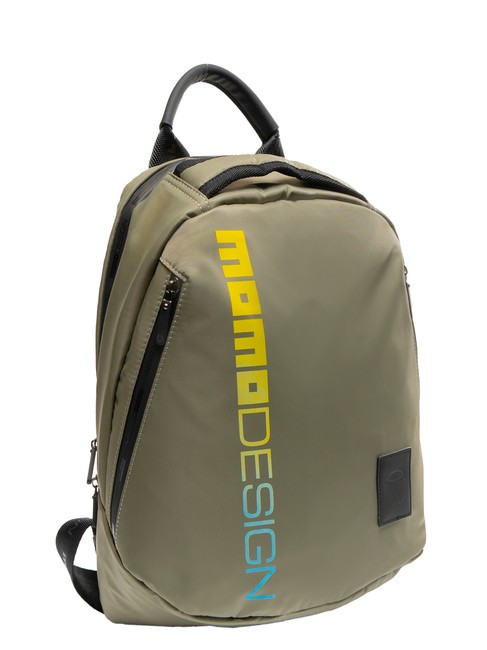 MOMO DESIGN LOGO PATCH Backpack greydecal - Laptop backpacks