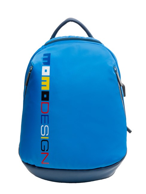 MOMO DESIGN OVO 15" PC backpack blueroyal/multi - Backpacks & School and Leisure