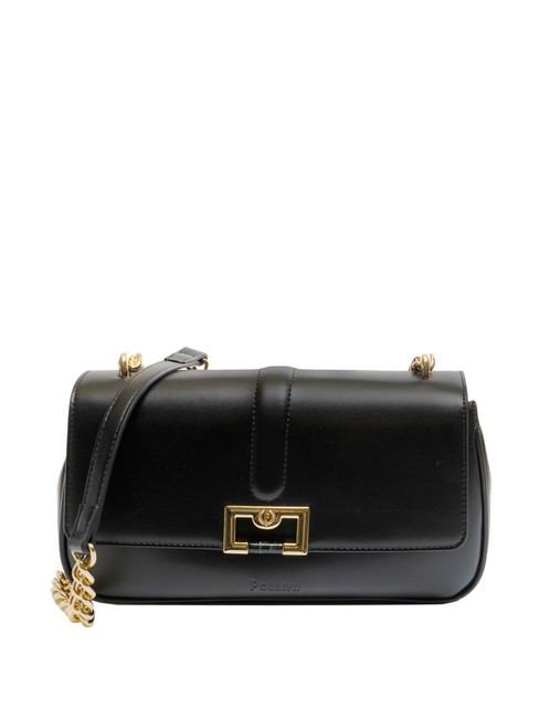 POLLINI DAMA Shoulder bag with chain Black - Women’s Bags