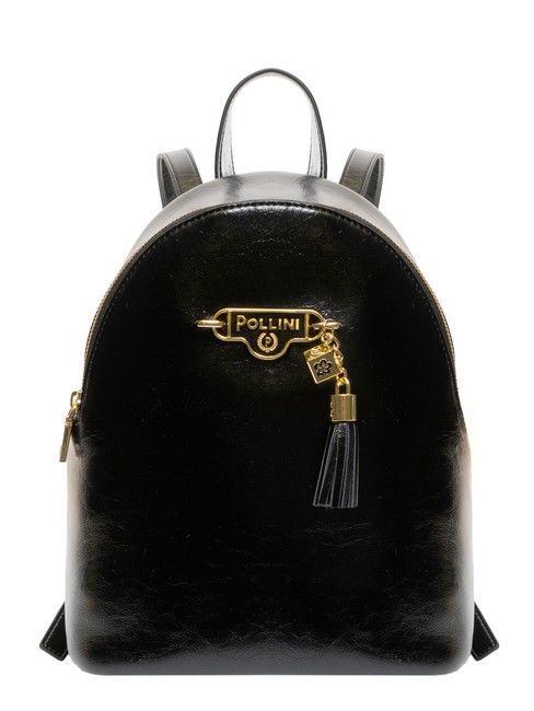 POLLINI LADY BRAVE Backpack with tassel Black - Women’s Bags