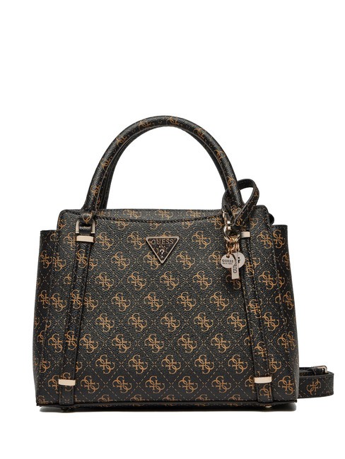 GUESS ECO ERICA 2 4G Handbag, with shoulder strap brown - Women’s Bags