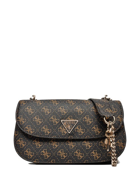 GUESS ECO ERICA Shoulder bag / crossbody bag brown - Women’s Bags