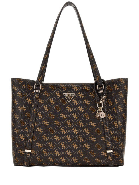 GUESS ECO ERICA Shoulder Shopper brown - Women’s Bags