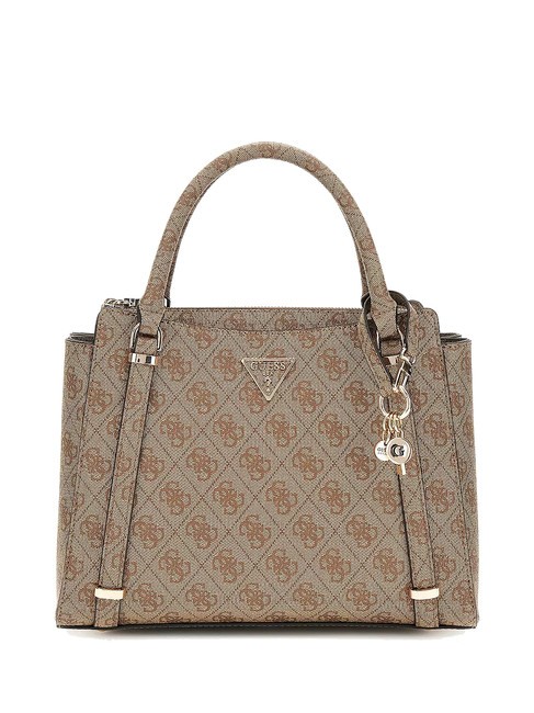 GUESS ECO ERICA 2  Handbag, with shoulder strap MILK LOGO - Women’s Bags