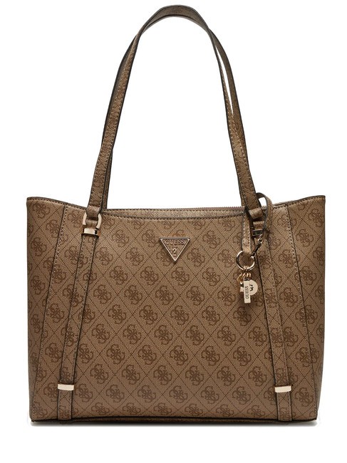 GUESS ECO ERICA Shoulder tote bag MILK LOGO - Women’s Bags