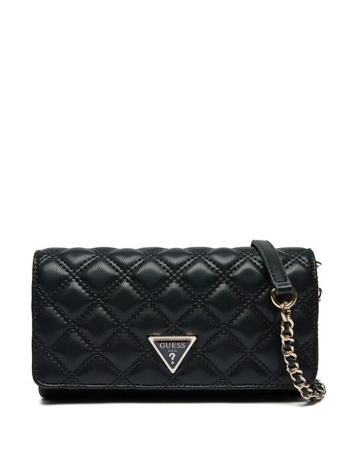 GUESS GIULLY Quilted Mini Shoulder Bag BLACK - Women’s Bags