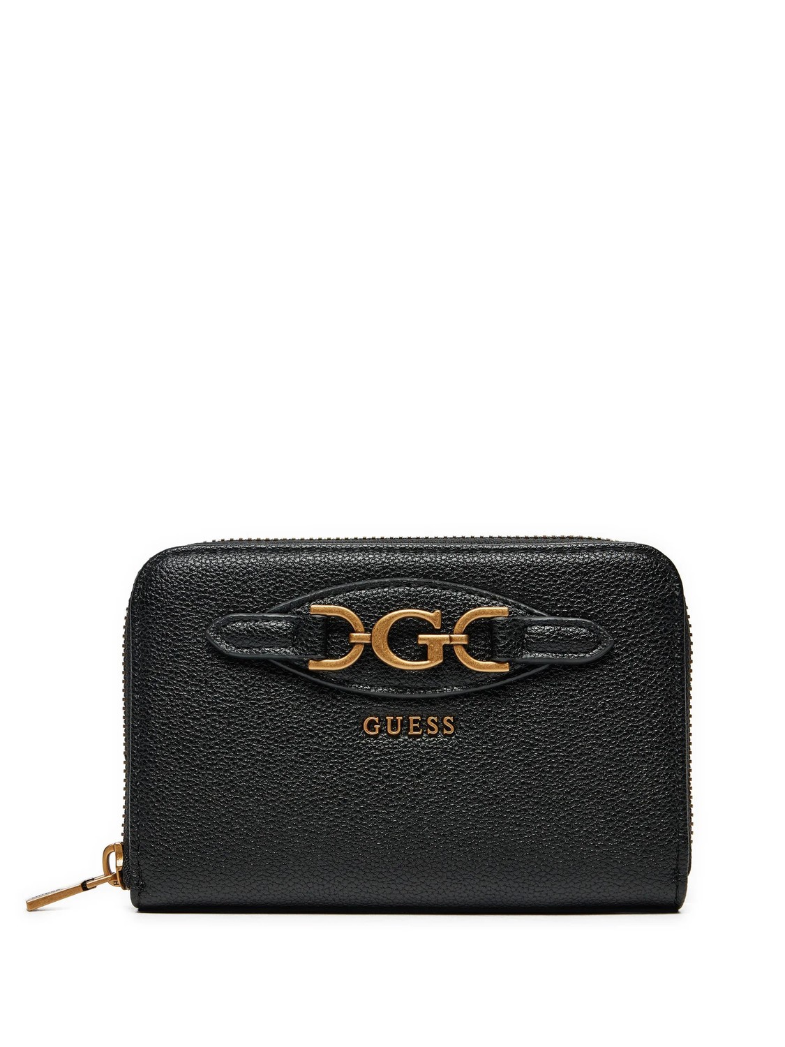 Guess Malva Medium Zip Around Wallet Black Buy At Outlet Prices