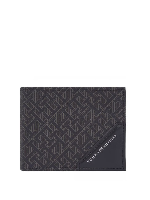 TOMMY HILFIGER MONOGRAM BUSINESS  Leather wallet black - Men’s Wallets